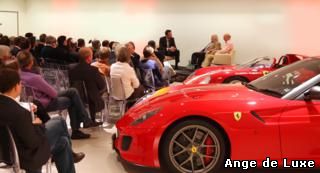Raro e histórico carros da Ferrari vale mais de 30M € em exibição para "LENDAS DE COMPETÊNCIA" EVENTO NO PAU LOVETT SWINDON
