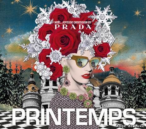 Printemps and the Maison Prada celebrate Christmas like a 