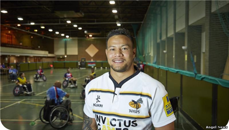 Wasps Rugby Stars Get Behind The Invictus Games, Presented By Jaguar Land Rover