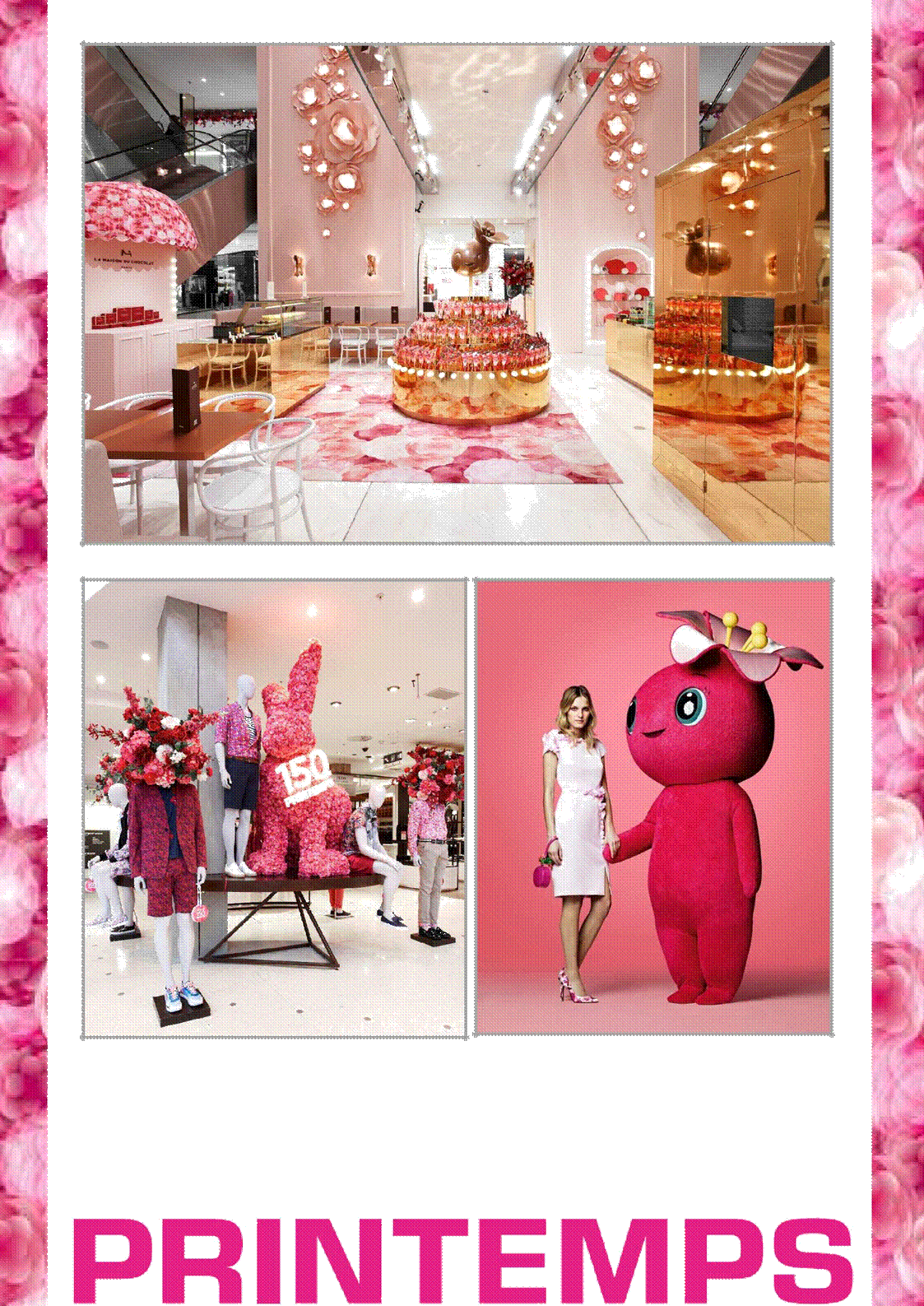 Printemps launches the festivities for its 150th anniversary