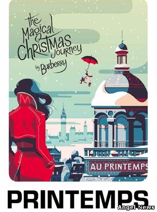 Printemps presents "The Magical Christmas Journey by Burberry"